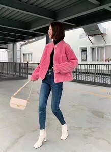 冬装羊毛外套图片