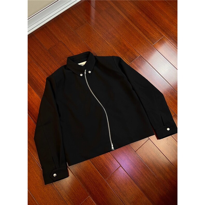 秋季韩版时髦复古飞行员棒服夹克男士宽松拉链外套女L25955-P55,男装夹克,星座1008
