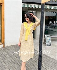 披肩连衣裙，女装连衣裙，雨恋依香(1F)