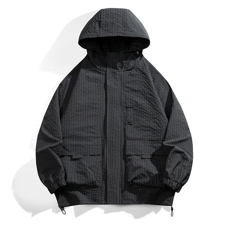 秋季户外连帽夹克男外套男女同款DSA157B-JK7811-P75,男装夹克,电商A157B