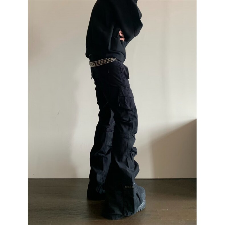 美式复古工装裤男女高街潮牌cleanfit宽松直筒休闲裤LK71577-P58,男装工装外套,星座1008