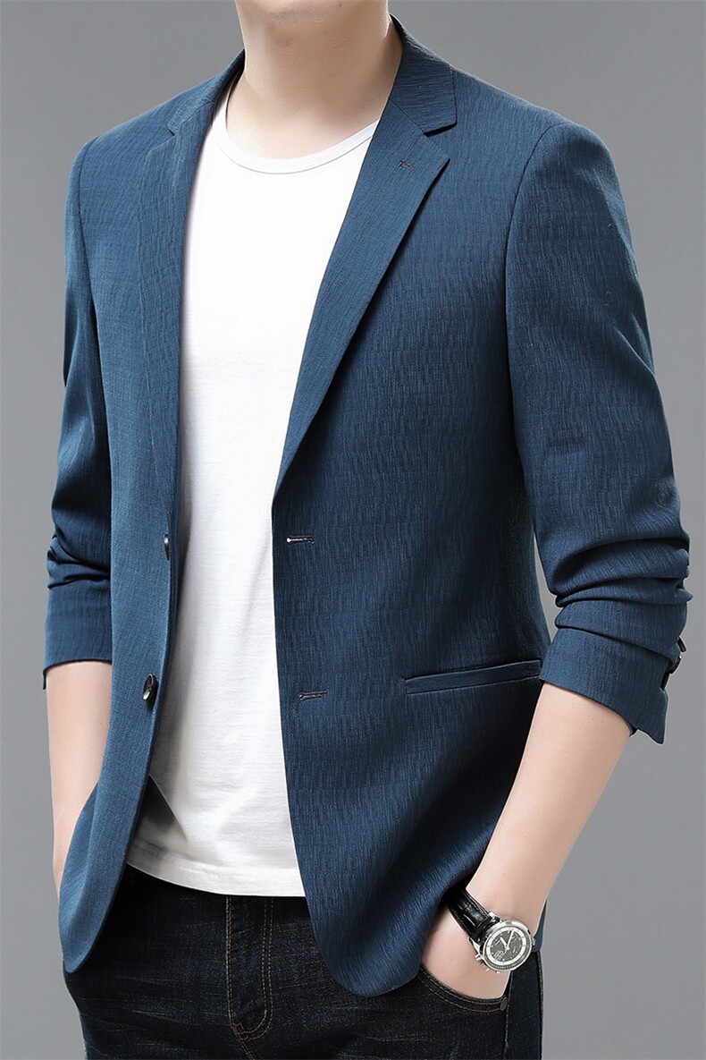 DW23165春季新款西装男西服简约外套西服商务休闲小西装单西P150,男装西服,电商B360
