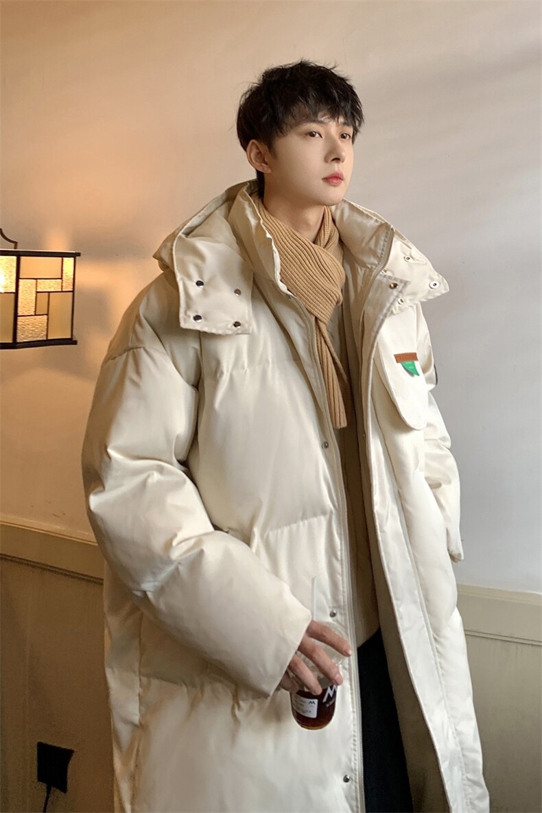 2025冬季中长款加厚棉衣韩版潮流学生棉服棉袄子812-MY668-P148,男装棉衣,星座812