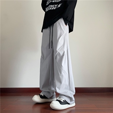 抖音品质秋季新款潮流褶皱设计宽松冲锋裤B315-K24338-特p35控68，男装休闲裤，电商B315