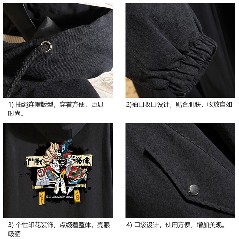 K41016-P85加棉款-P115纯棉连帽夹克男士大码工装夹克男砖墙,男装夹克,电商A040A