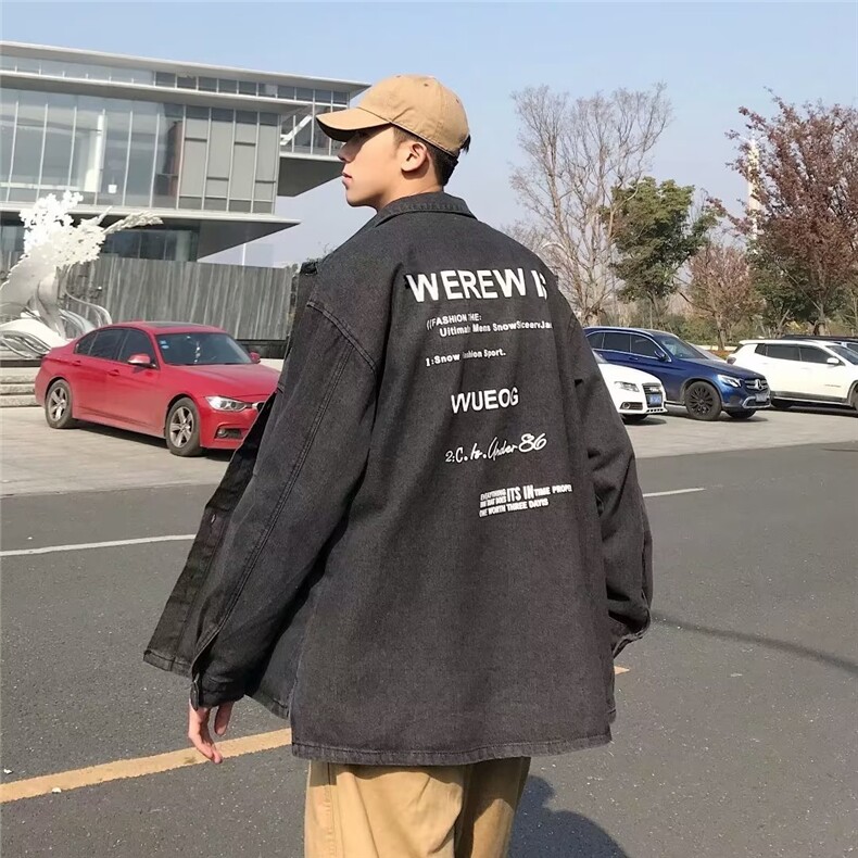 秋季青春流行男夹克文艺潮外套W302P68,男装夹克,星座1116-2