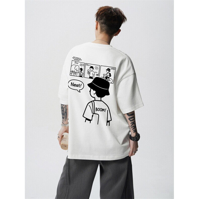 240g美式重磅短袖T恤 FSDX249 M-5XL 特批25无差价控48图片