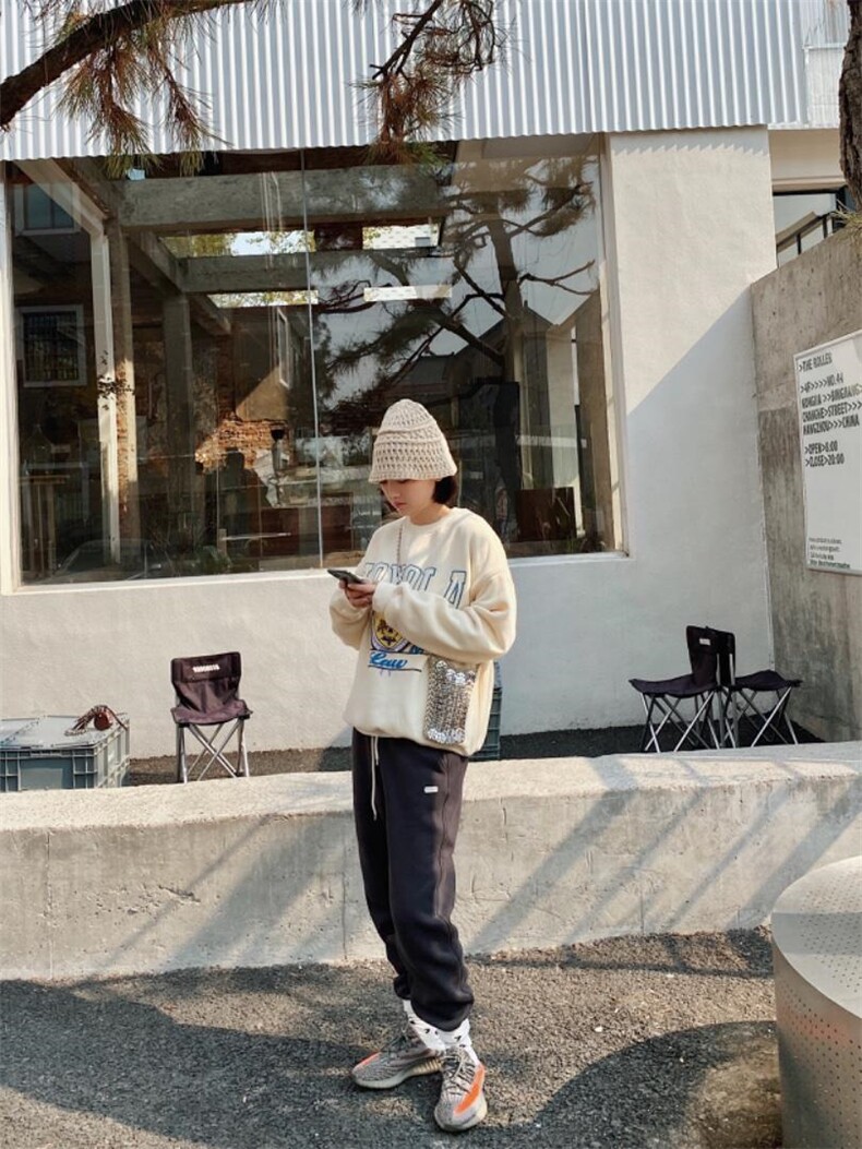 2021/加绒卫衣/NEW，女装卫衣/绒衫，潘朵拉