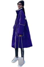 现货271-1608-P185中长款棉衣外套控258，女装棉衣/棉服，浙宝271