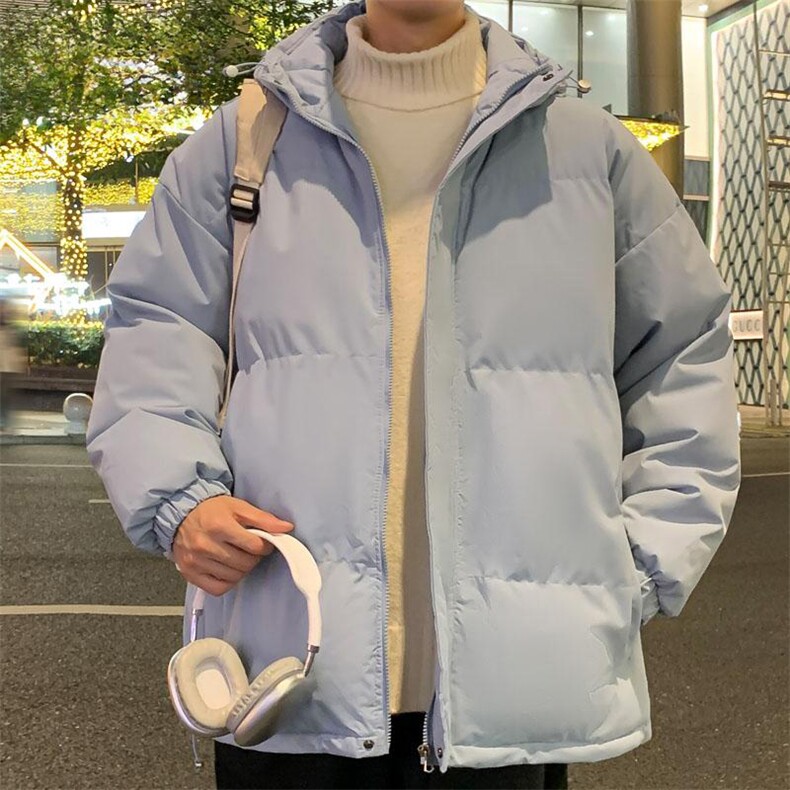 现货高品质美式高街冬季重磅三防加厚羽绒棉衣厚外套面包棉服,男装棉衣,电商A443