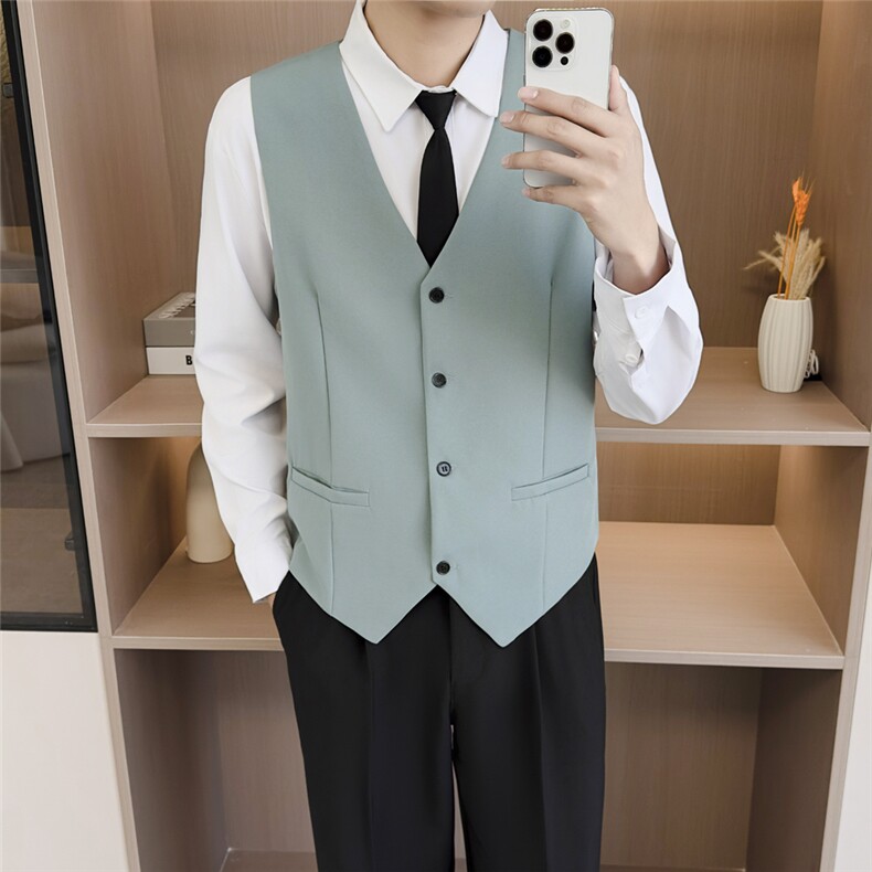 MJ5103P48日系港风轻奢商务马甲结婚礼服背心,男装背心/马甲,星座1108-5
