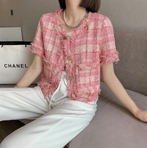 小香短袖外套，其它，有声有色