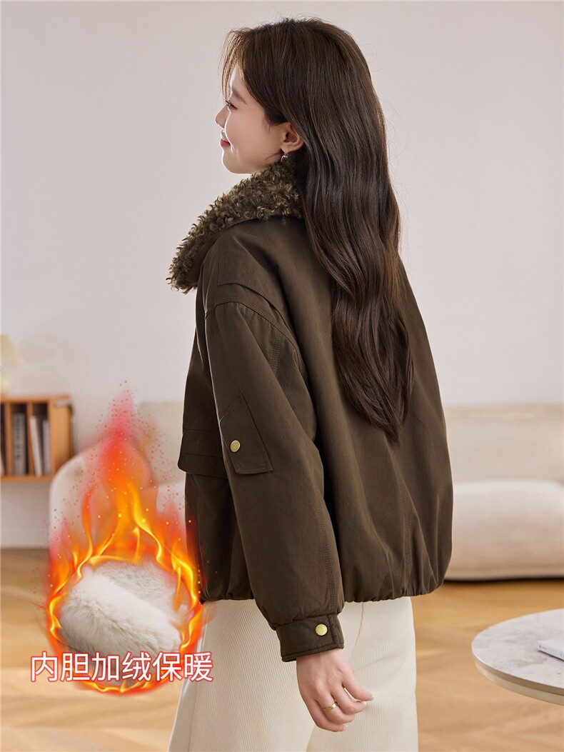 现货！现货！2025冬季女装新款加绒加厚棉衣棉服,女装棉衣/棉服,以桐