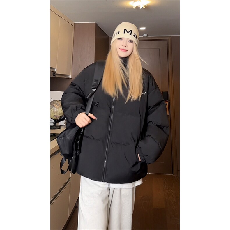 冬季新款印花棉服DT2655-TP5098男女同款立领保暖面包棉衣,男装棉衣,电商A102