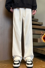 XZ616秋冬重磅加绒灯芯绒织带拼接休闲长裤TY1149JRP55控78，男装卫衣，星座512A（原616）