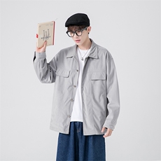 春秋季百搭休闲宽松灯芯绒夹克男士JK156-P60，男装夹克，星座1204