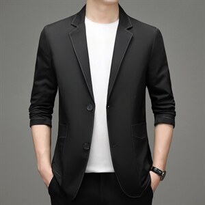 BNA152钱塘2020-2男士秋季商务休闲西装外套百塔时尚上衣P135,西服,钱塘207-2