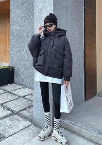彩色羽绒服图片