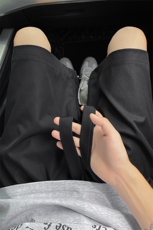 夏日冰丝休闲西装裤自带腰带短裤休闲裤时尚宽松短裤特P30，男装牛仔裤，电商B319