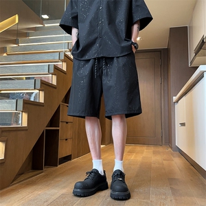 量大优供视频防水满天星短裤休闲裤男DK20-特p23