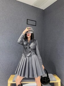 风衣连衣裙,女装风衣,精典蓝月