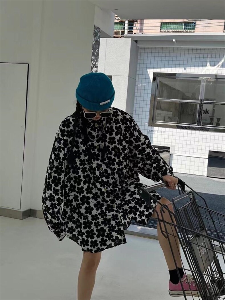 秋季新款花朵衬衫，女装衬衫，JIAN.Z 简.站