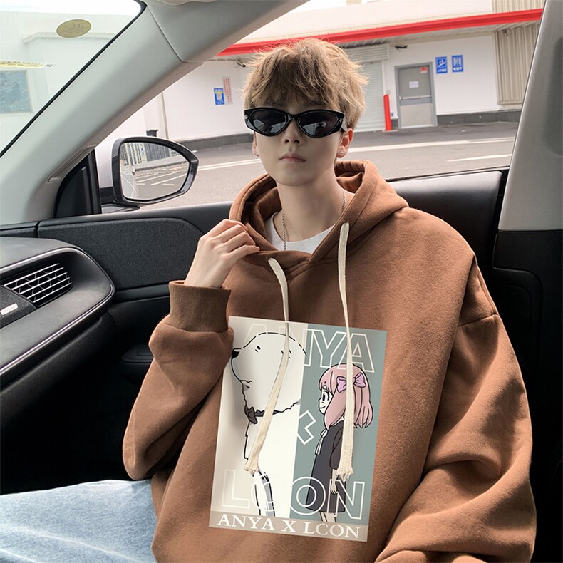 8XL连帽卫衣男大码胖子帽衫大号运动服WY2365-P35加绒款-P40,男装卫衣,电商A040