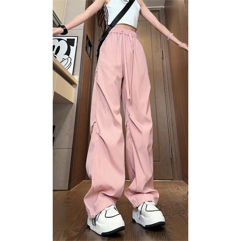 现货 ZK7961-特p35 控68夏季速干伞兵裤薄款透气冰丝运动休闲裤图片