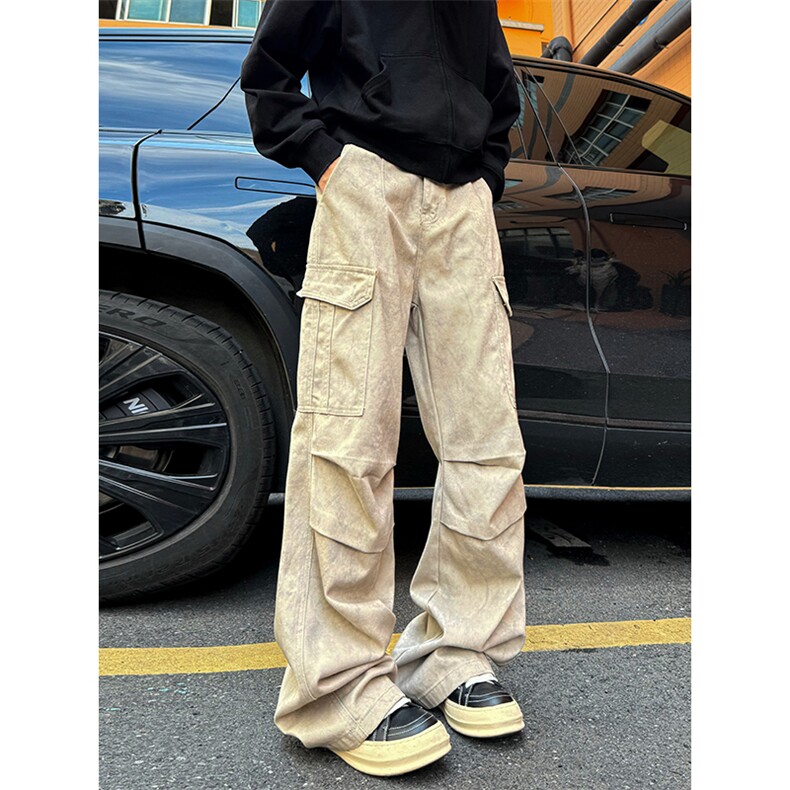 港风cleanfit大理石纹牛仔裤长裤微喇休闲裤A014-DY25121-P65控88,男装牛仔裤,电商A014