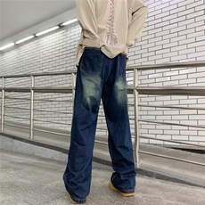 美式牛仔裤男款秋季长裤潮N714P42，男装牛仔裤，星座1116-2