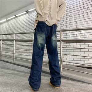 美式牛仔裤男款秋季长裤潮 N714 P42图片