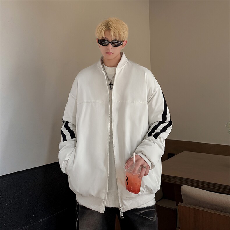 特p80控138抖控148绗棉三条杠棉服外套情侣格子棉衣面包服男MY247,男装棉衣,电商B370