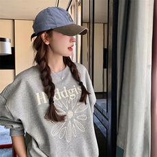 时尚休闲卫衣套装女2025春秋新款韩版小个子宽松显瘦半身裙两件套，女装套装/套裙，2C037