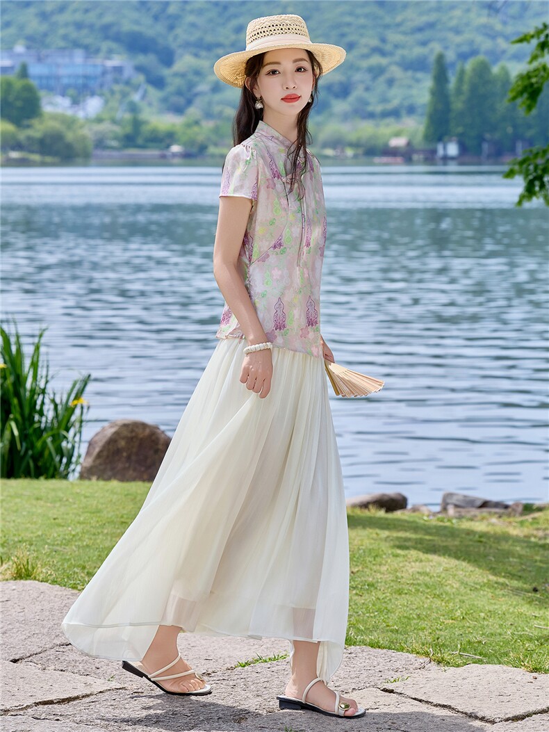 2026年夏季时尚潮流两件套女,女装套装/套裙,衣布洛