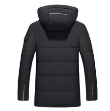 2020电商B247新款羽绒服爸爸装短款加厚中老年白鸭绒外套865-P180，男装羽绒服，电商B247