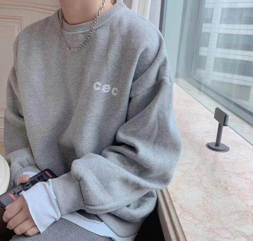 现货，欧版袖子插色印花卫衣，女装卫衣/绒衫，青迈国际