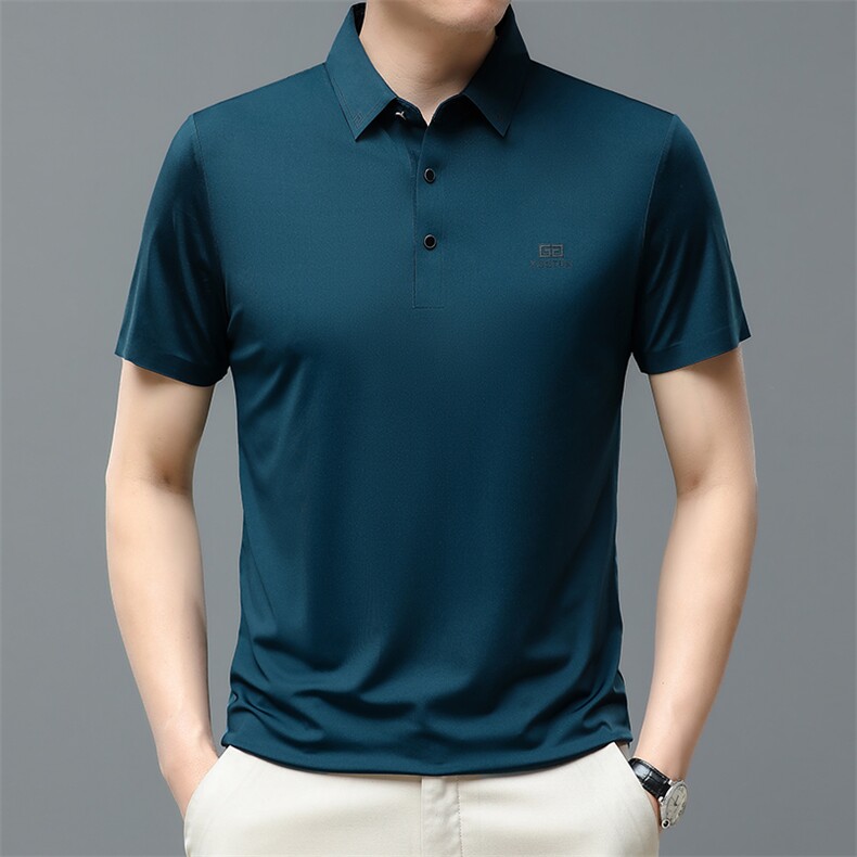 短袖polo衫男士时尚上衣翻领百搭夏季商务宽松潮流T恤ZL88100-P58图片