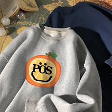 ！圆领卫衣男装港风长袖t恤男外套男WY509-特P23，男装T恤，电商B371