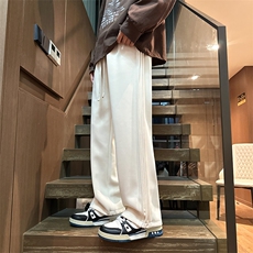 春款港风休闲裤宽松运动裤拖地裤束脚裤男KP789P45，男装休闲裤，星座1204-3
