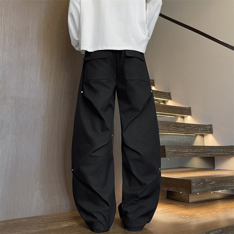2025新款休闲工装阔腿裤男式百搭户外运动裤-K3035-P43,男装工装外套,星座1105
