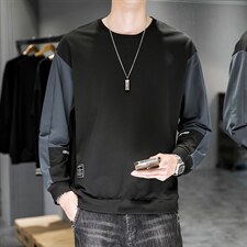 现货圆领宽松学生韩版大码卫衣W6177P26，男装卫衣，星座301D-5(原星座1415）