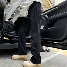美式个性裤脚拉链男女卫裤灯芯绒裤子休闲裤BK042-P60，男装休闲裤，星座1109-3