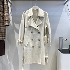 冬款韩版金丝呢料大衣，女装毛呢外套，cosette(4F)