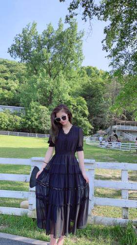 连衣裙2021，女装连衣裙，海派甜心