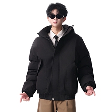 棉服男冬季新款港风宽松连帽棉衣MF9006-P90，男装棉衣，星座214-3