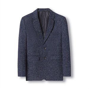 男式2022初春新款西装男西服外套修身商务休闲男单西中年潮流男装图片