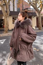 本店主推爆款点击转化超高工装棉服兔毛内胆H666P175K258，女装棉衣/棉服，浙宝296A