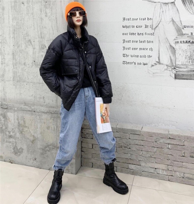 2020白鸭绒羽绒服，女装羽绒服，曼希野