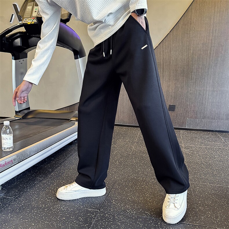 B216K3012P682025秋冬新款男士钢标休闲运动卫裤小伙风，男装休闲裤，电商B216（原B302）