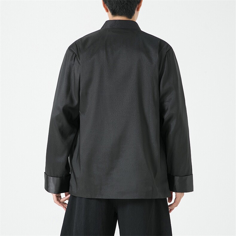 JK2318^风复古刺绣唐装外套男新中式青年改良汉服大码夹克,男装夹克,钱塘777(原3023)